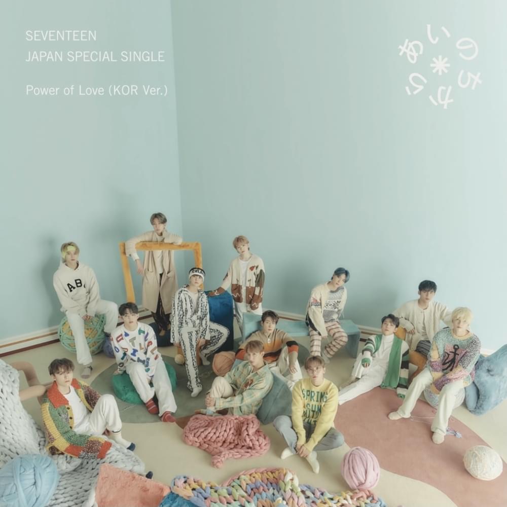Album cover art for "SEVENTEEN - Power of Love (KOR Ver.) (Romanized)" by Genius Romanizations