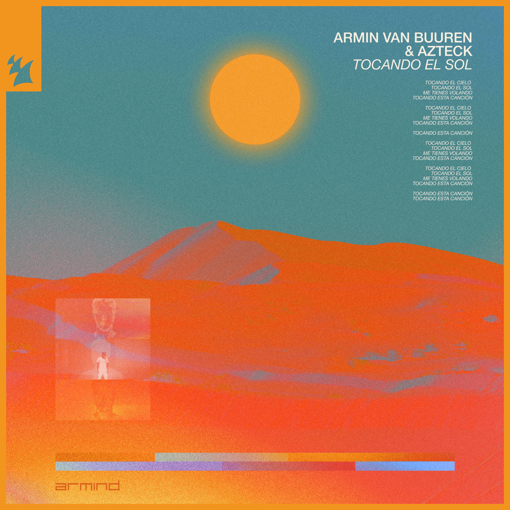 Album cover art for "Tocando El Sol" by Armin van Buuren