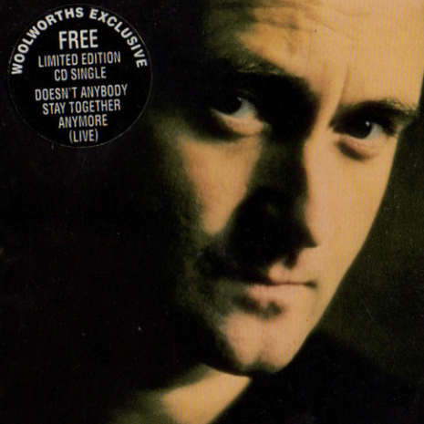 Album cover art for "Doesn’t Anybody Stay Together Anymore" by Phil Collins