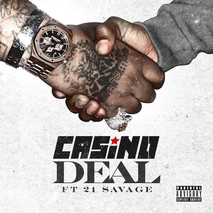 Album cover art for "Deal" by Casino & 21 Savage