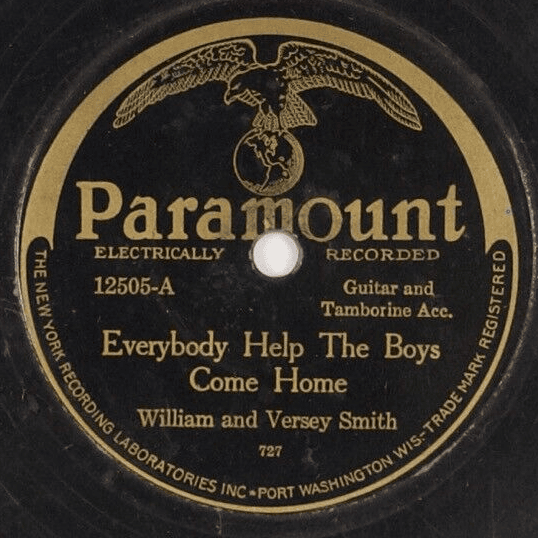 Everybody Help The Boys Come Home by William & Versey Smith