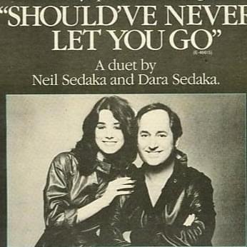 Album cover art for "Should’ve Never Let You Go" by Neil Sedaka & Dara Sedaka