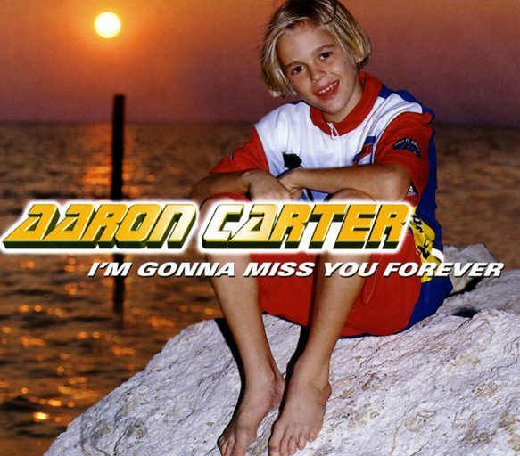 Album cover art for "I’m Gonna Miss You Forever" by Aaron Carter
