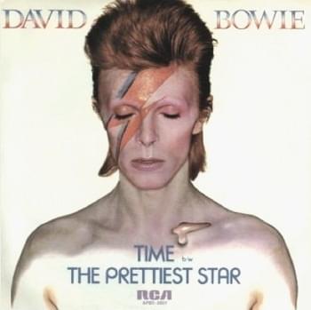 Album cover art for "Time" by David Bowie