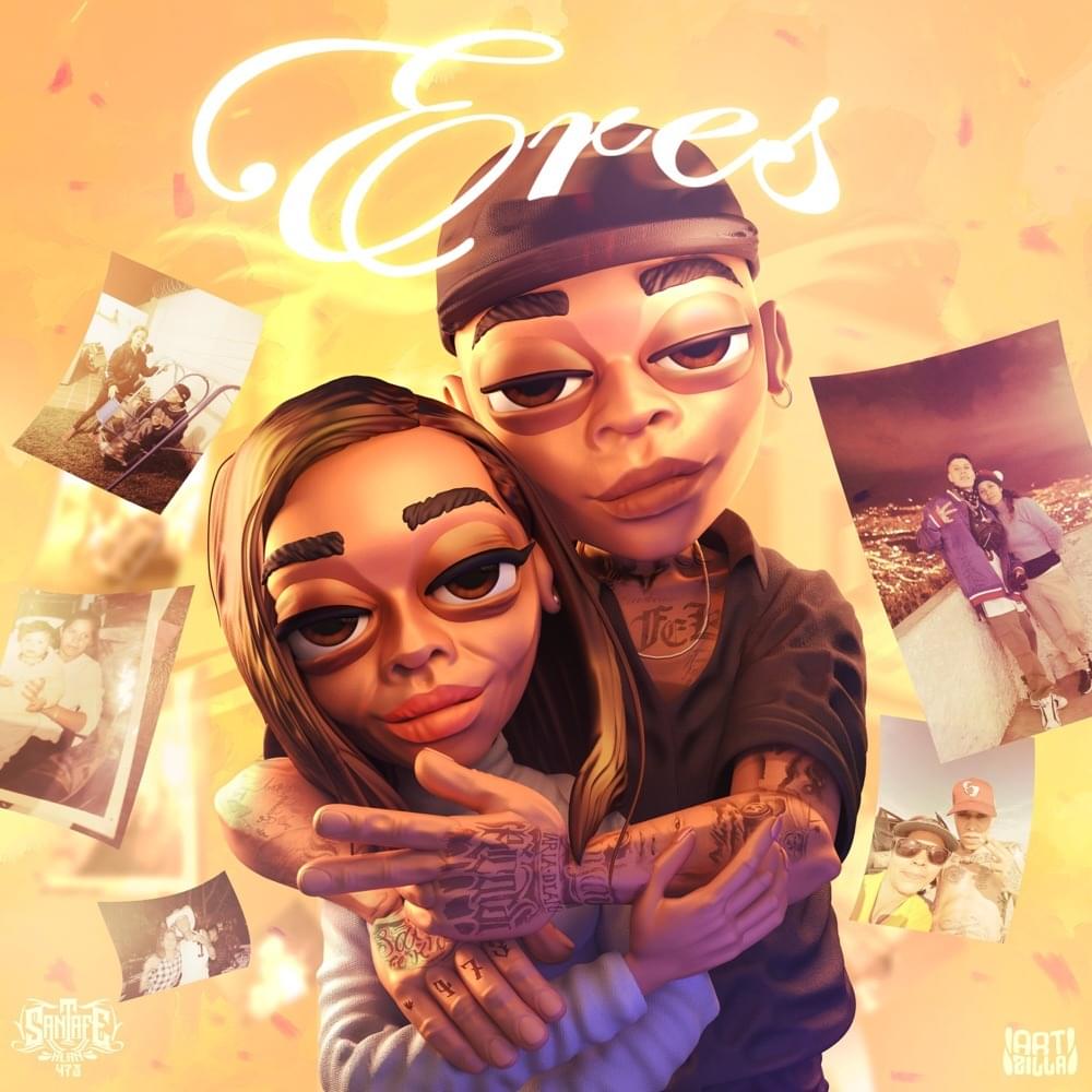 Album cover art for "Eres" by Santa Fe Klan