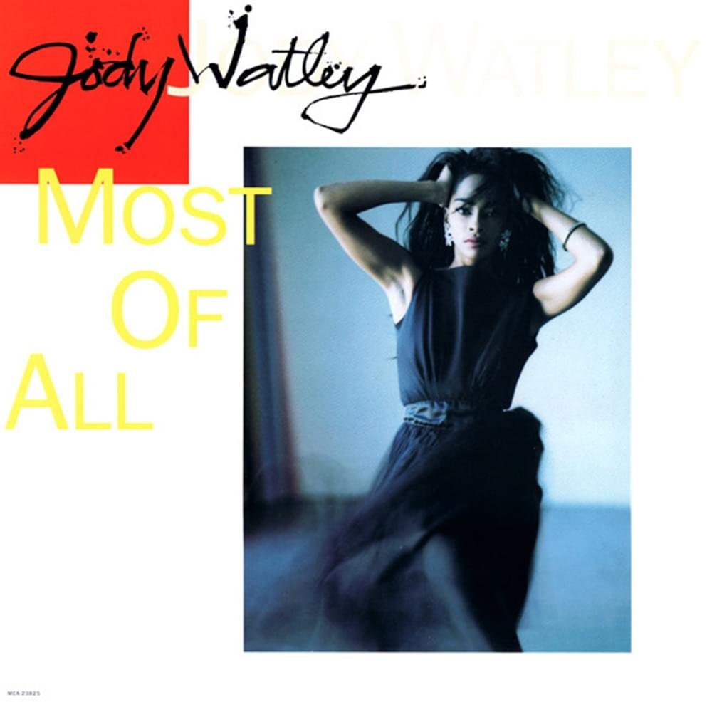 Album cover art for "Most of All" by Jody Watley