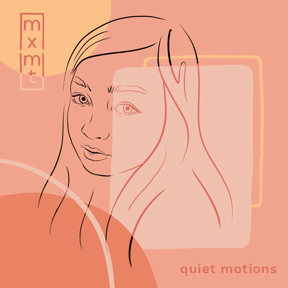 Album cover art for "quiet motions" by mxmtoon