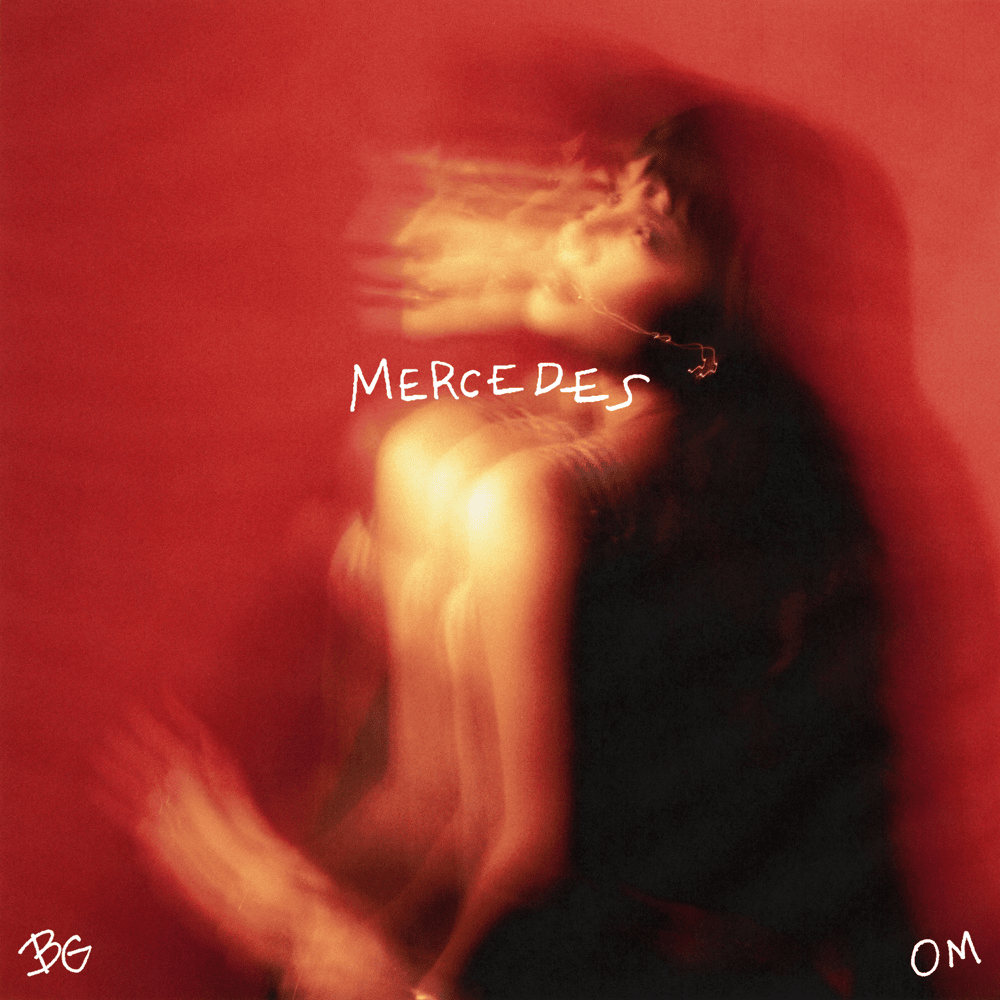 Album cover art for "MERCEDES" by Becky G & Óscar Maydon