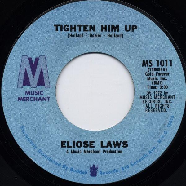 Album cover art for "Tighten Him Up" by Eloise Laws