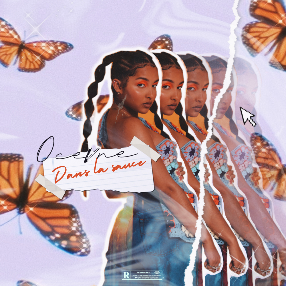 Album cover art for "Dans la sauce" by Ocevne