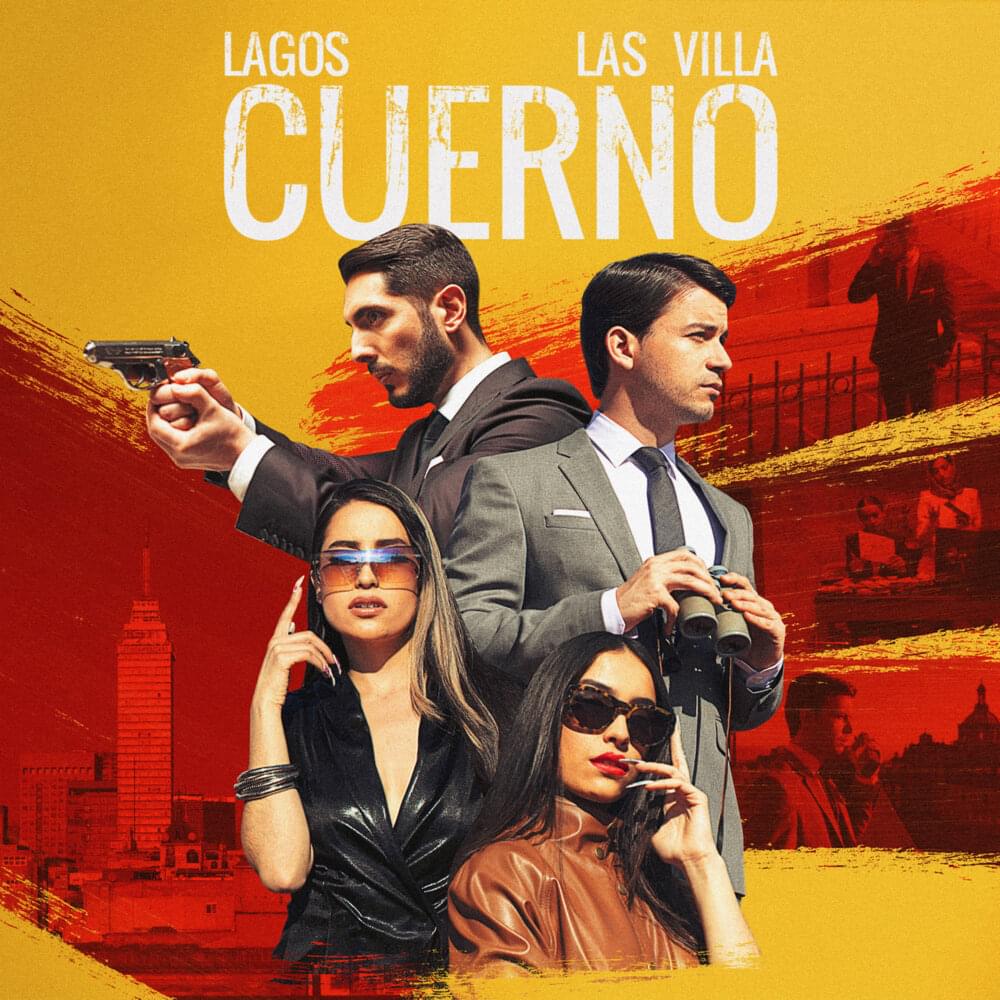 Album cover art for "Cuerno" by LAGOS