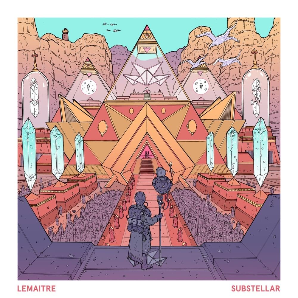 Album cover art for "On My Way" by Lemaitre & Sofiloud