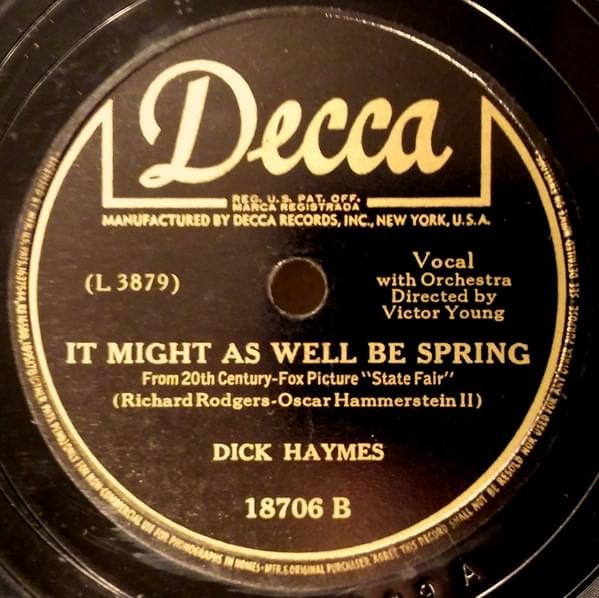 It Might As Well Be Spring by Dick Haymes