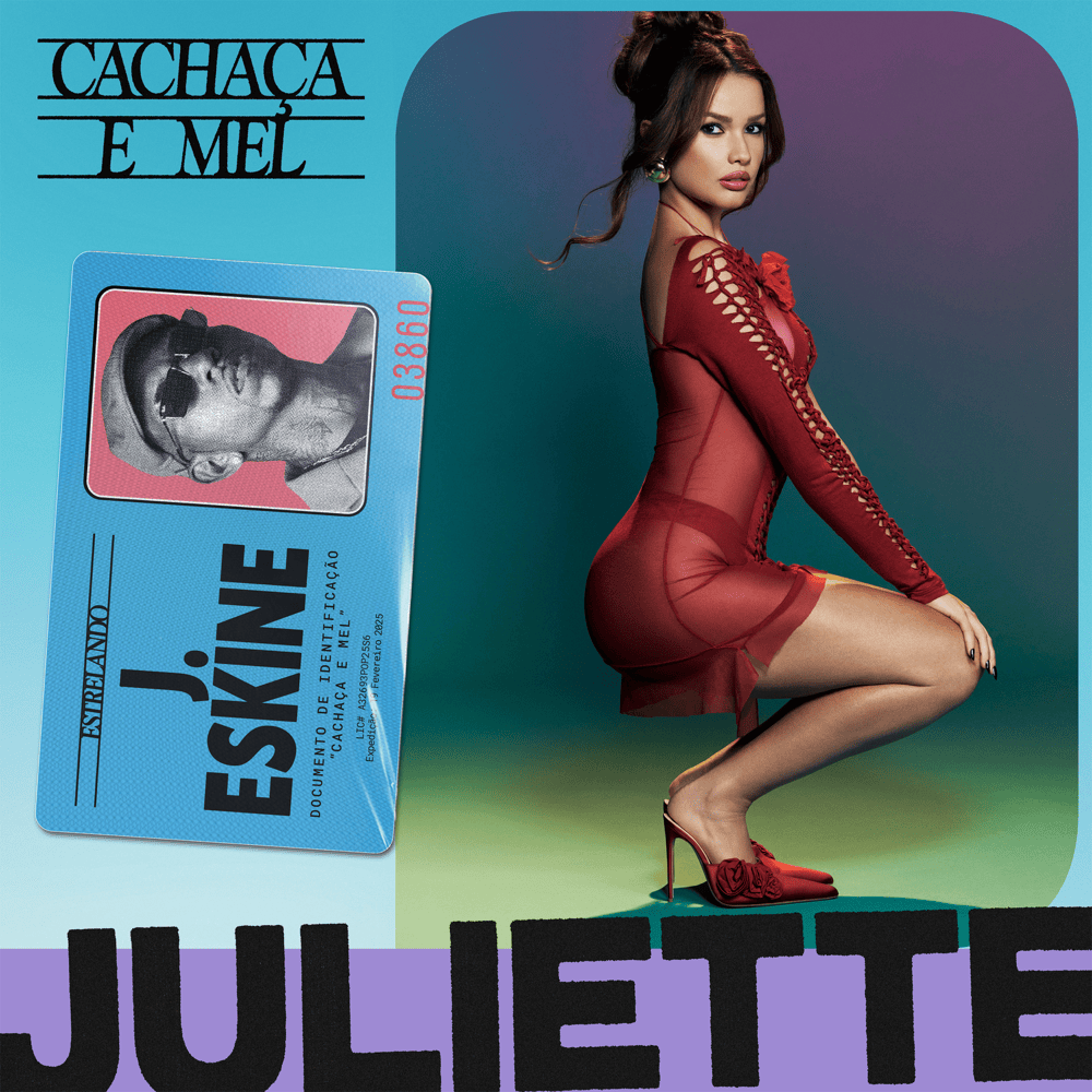 Album cover art for "Cachaça E Mel" by Juliette
