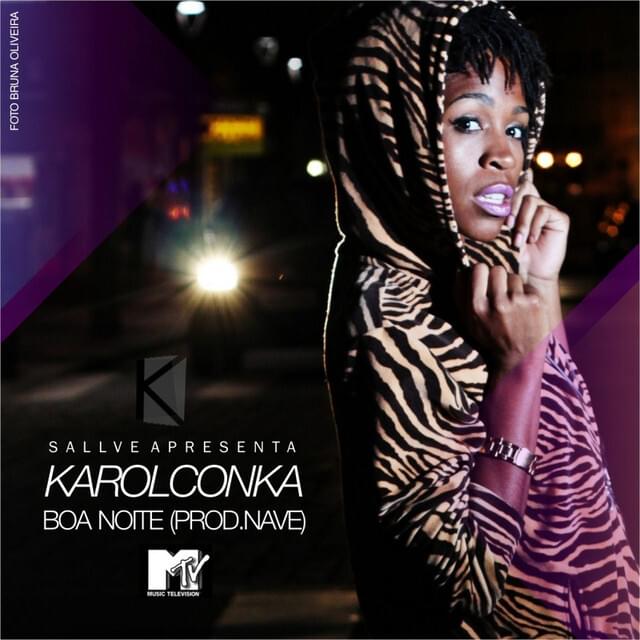 Album cover art for "Boa Noite" by Karol Conká