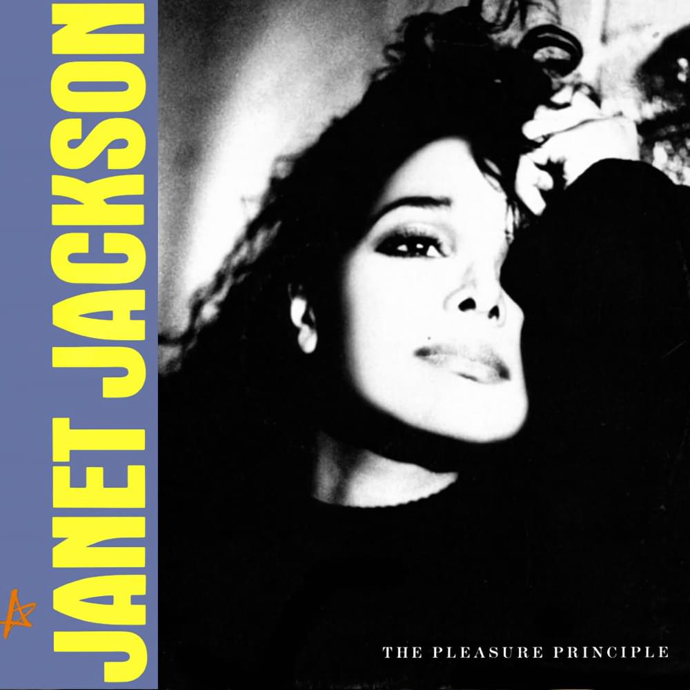 Album cover art for "The Pleasure Principle" by Janet Jackson