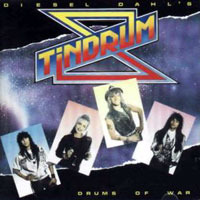 Album cover art for "Drums of war" by Tindrum