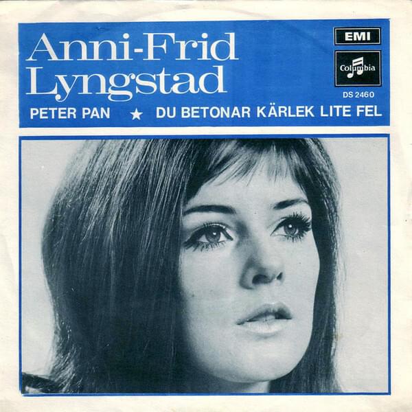 Album cover art for "Peter Pan" by Anni-Frid Lyngstad
