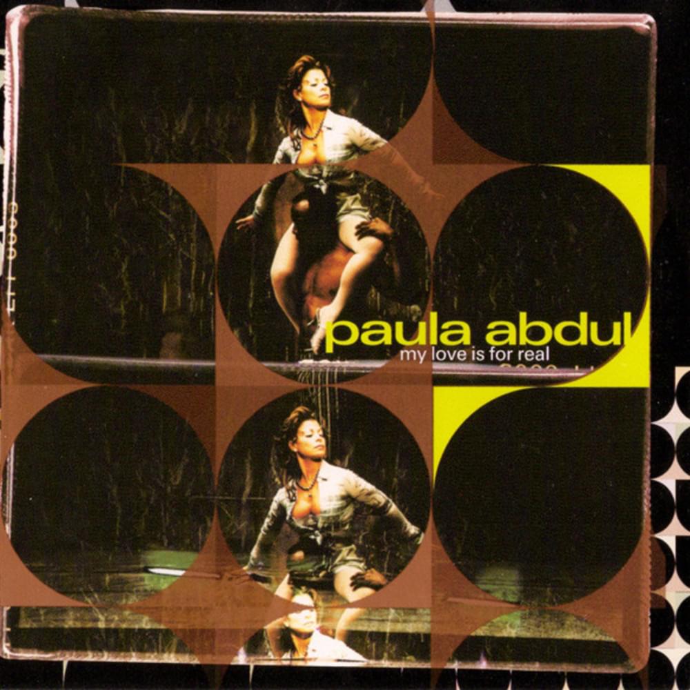 Album cover art for "My Love Is for Real" by Paula Abdul & Ofra Haza - עפרה חזה