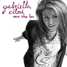 Album cover art for "Save The Lies" by Gabriella Cilmi