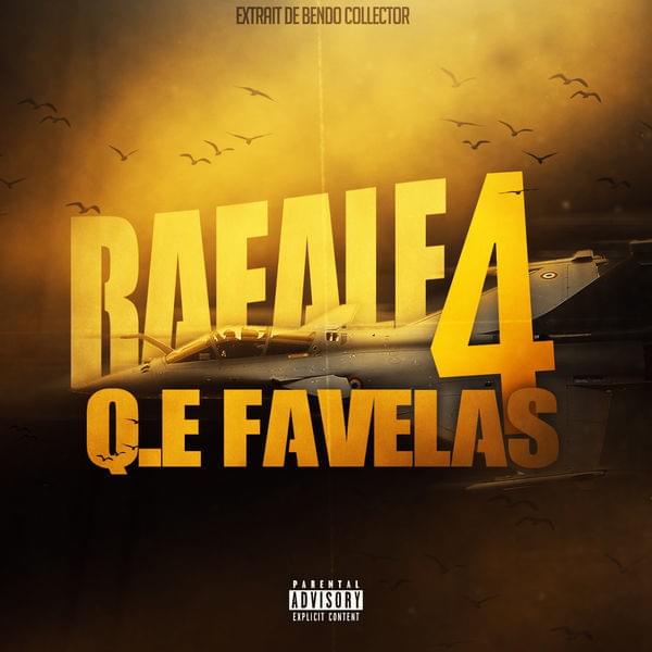 Album cover art for "Rafale #4" by Q.E Favelas