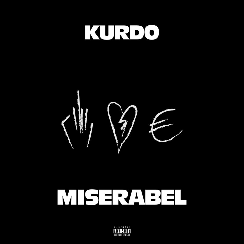 Album cover art for "Miserabel" by Kurdo