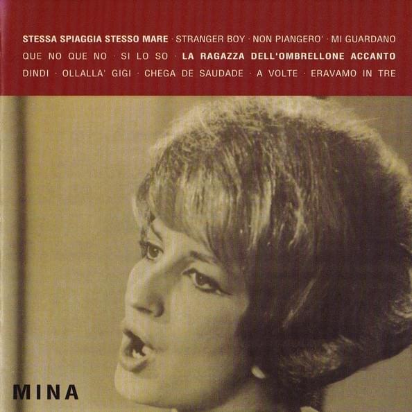 Album cover art for "Stranger Boy" by Mina