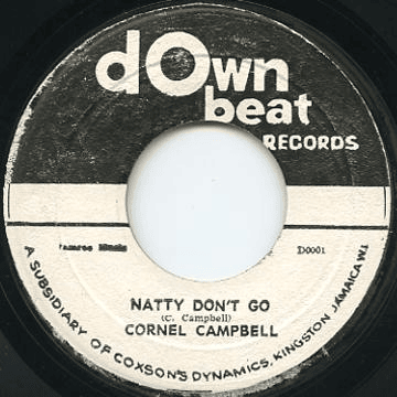 Album cover art for "Natty Don’t Go" by Cornell Campbell