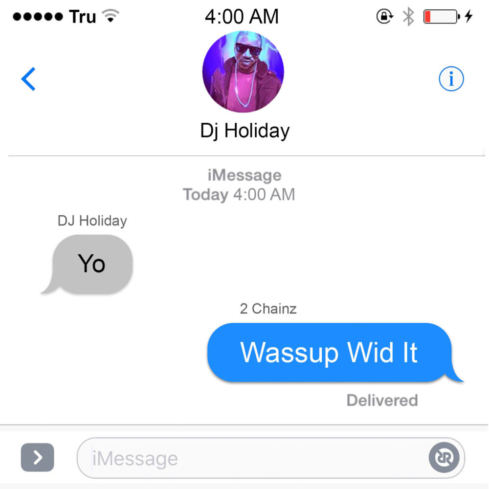 Album cover art for "Wassup Wid It" by DJ Swamp Izzo & 2 Chainz