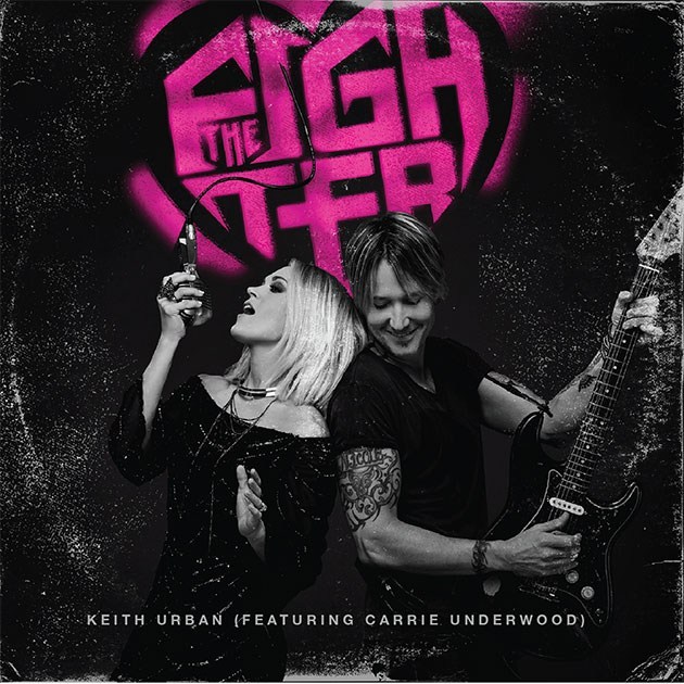 Album cover art for "The Fighter" by NOW That’s What I Call Music! & Carrie Underwood