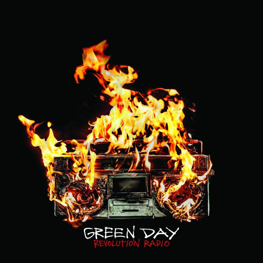 Album cover art for "Revolution Radio" by Green Day