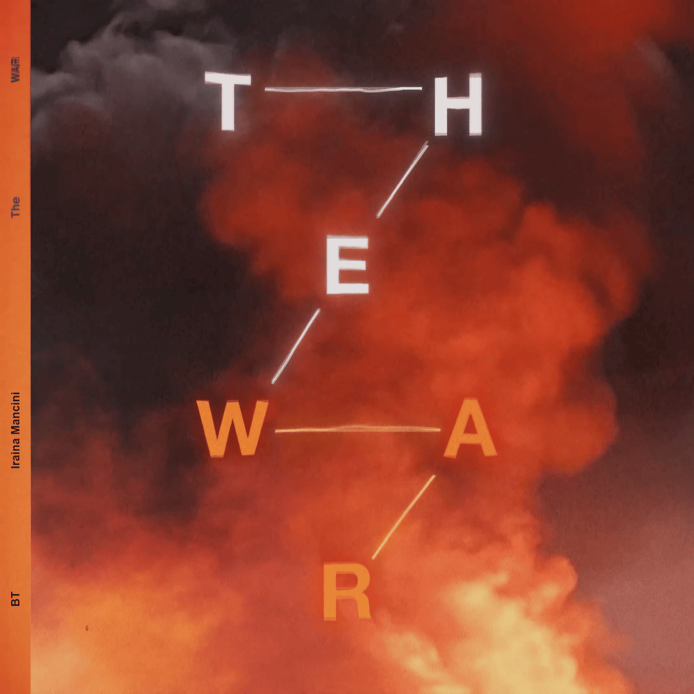 Album cover art for "The War" by BT