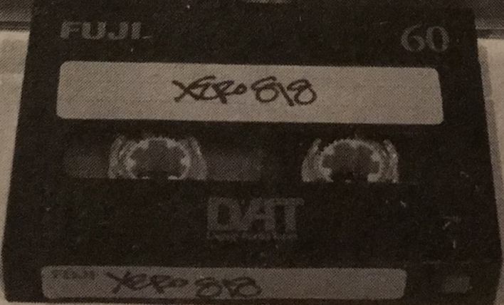 Cover image for Xero 818 DAT Cassette Demo Tape