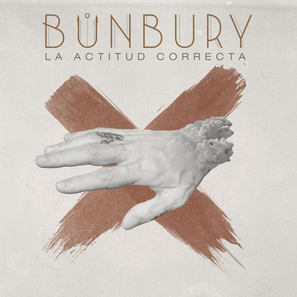 Album cover art for "La actitud correcta" by Bunbury