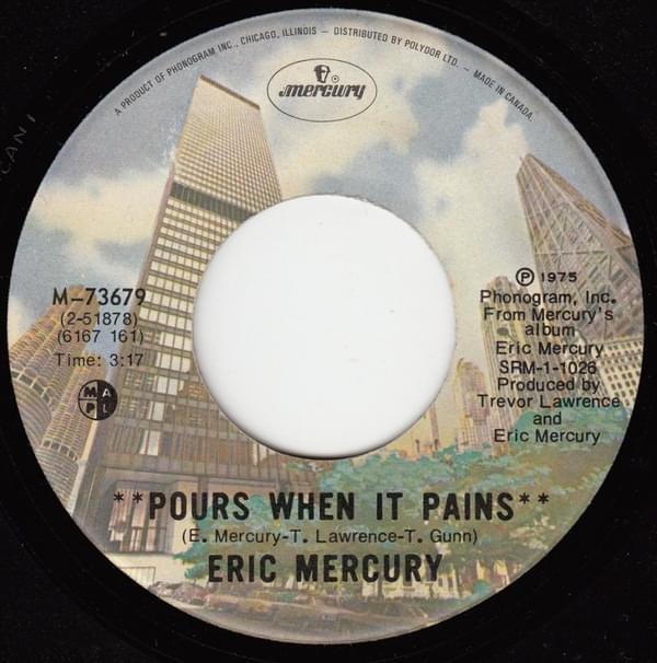 Pours When It Pains by Eric Mercury