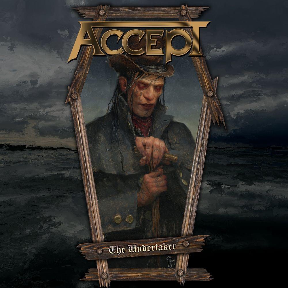 Album cover art for "The Undertaker" by Accept