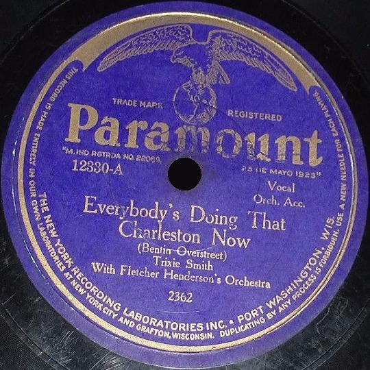 Album cover art for "Everybody’s Doing That Charleston Now" by Trixie Smith