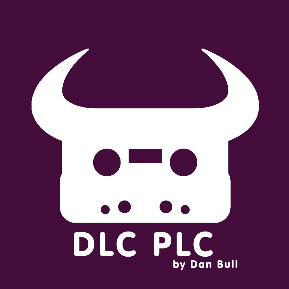 Album cover art for "DLC PLC" by Dan Bull
