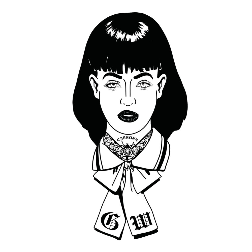 Album cover art for "Cabrona" by Gin Wigmore
