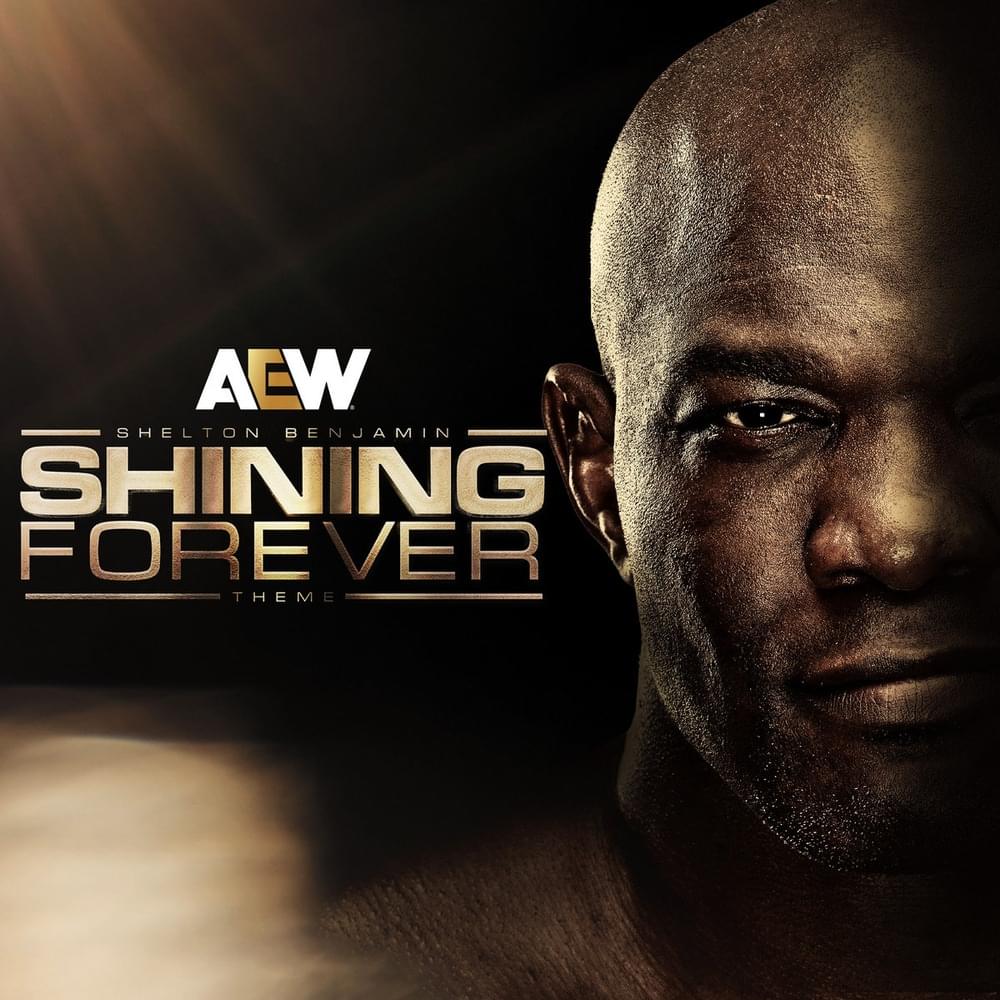 Album cover art for "Shining Forever (Shelton Benjamin Theme)" by AEW & Mega Ran