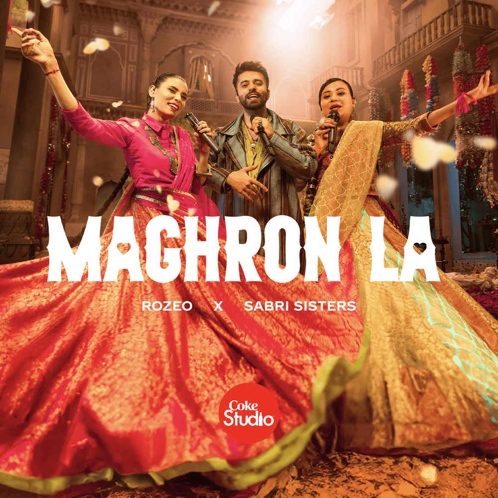 Album cover art for "Maghron La" by Sabri Sisters & Rozeo