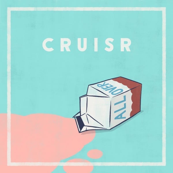 Album cover art for "All Over" by CRUISR