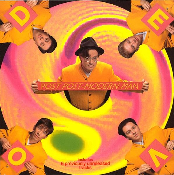 Album cover art for "Post Post-Modern Man" by Devo