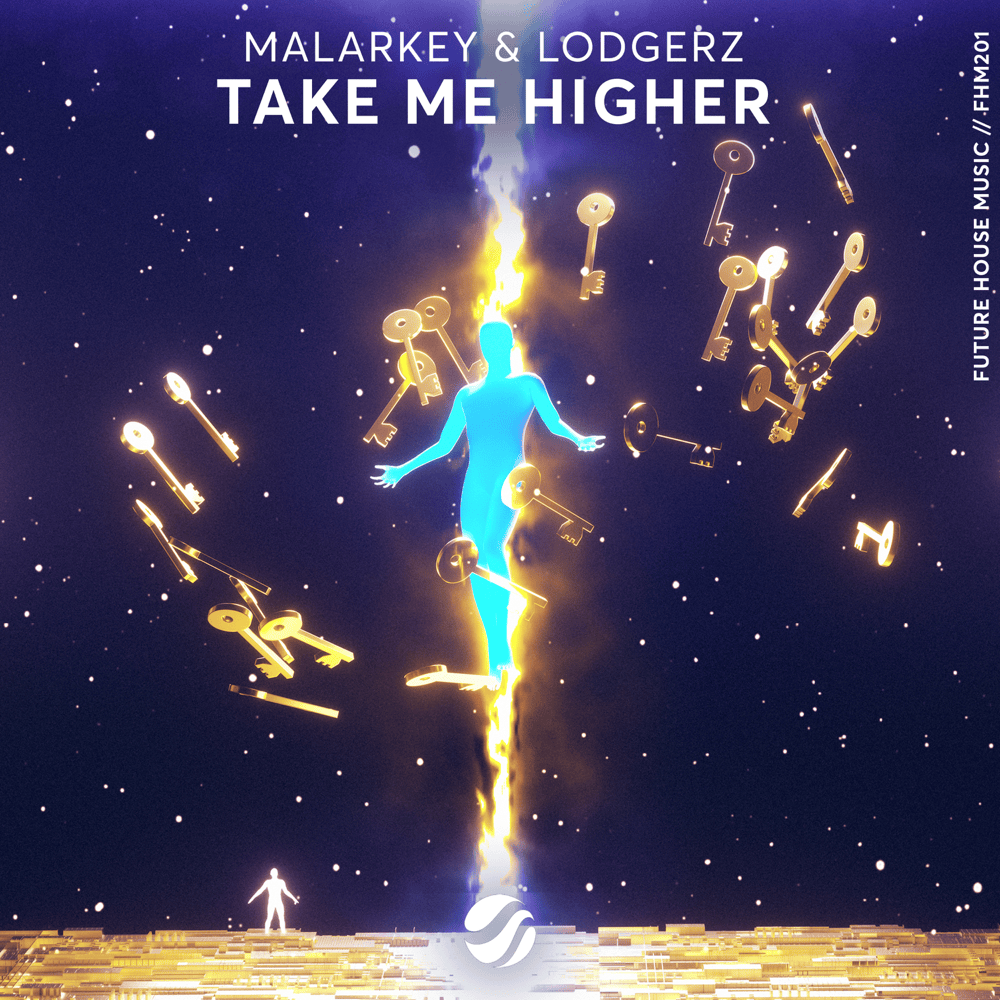 Album cover art for "Take Me Higher" by Malarkey