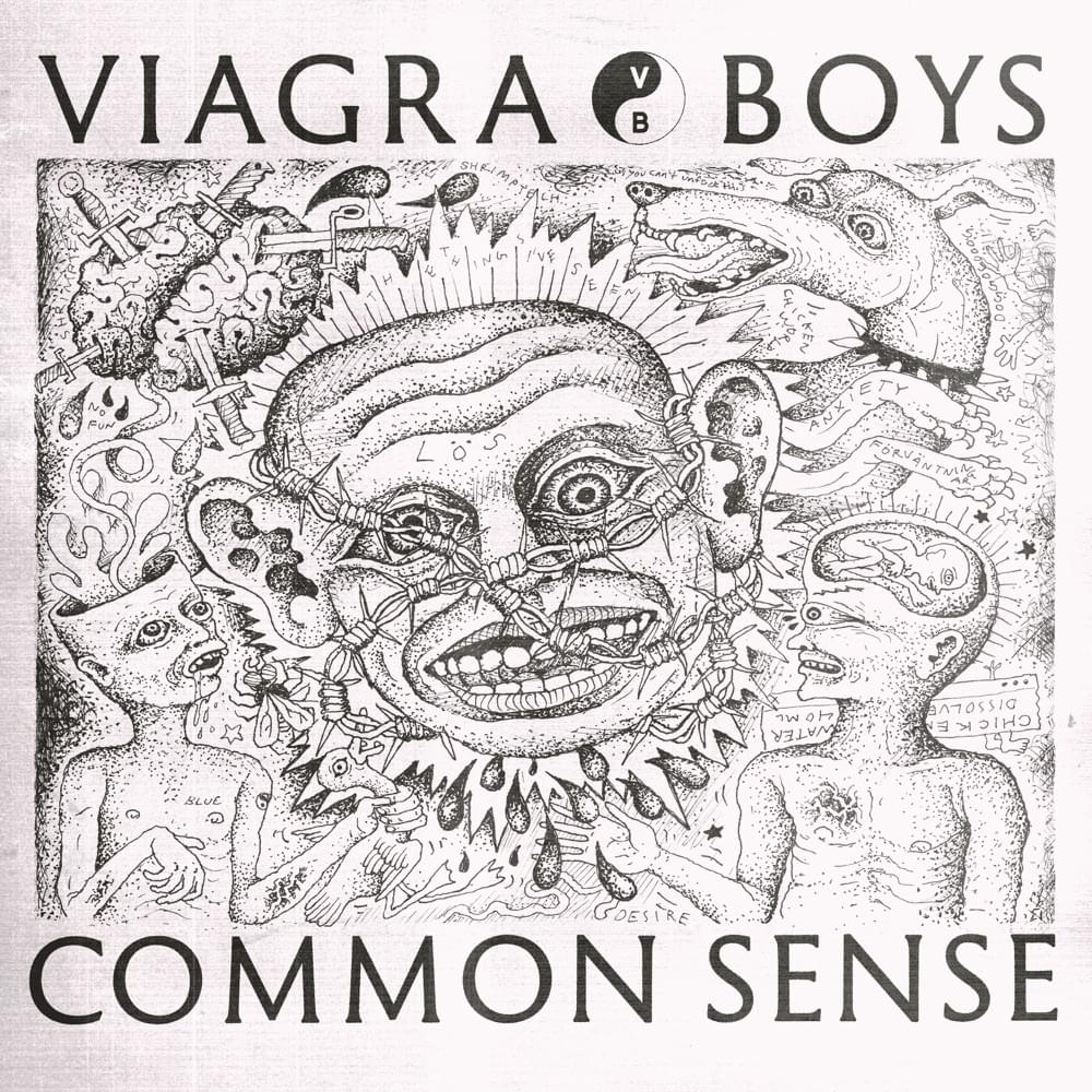 Album cover art for "Blue" by Viagra Boys