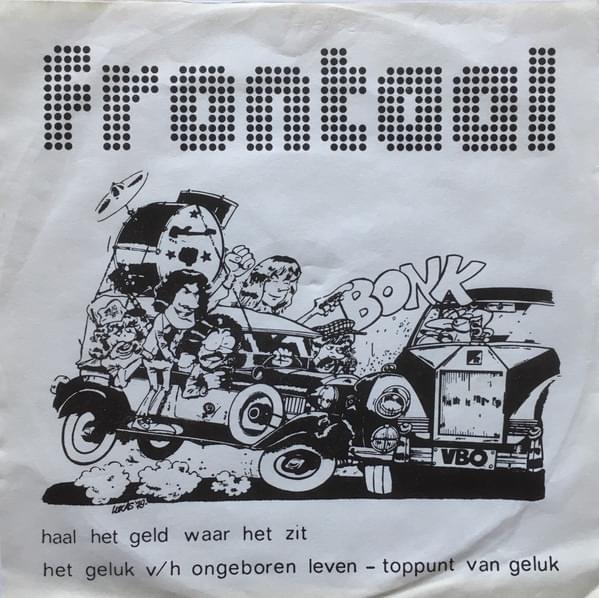 Album cover art for "Haal Het Geld Waar Het Zit" by Frontaal