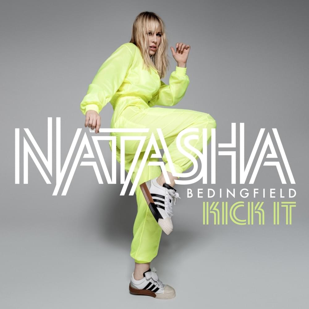 Album cover art for "Kick It" by Natasha Bedingfield