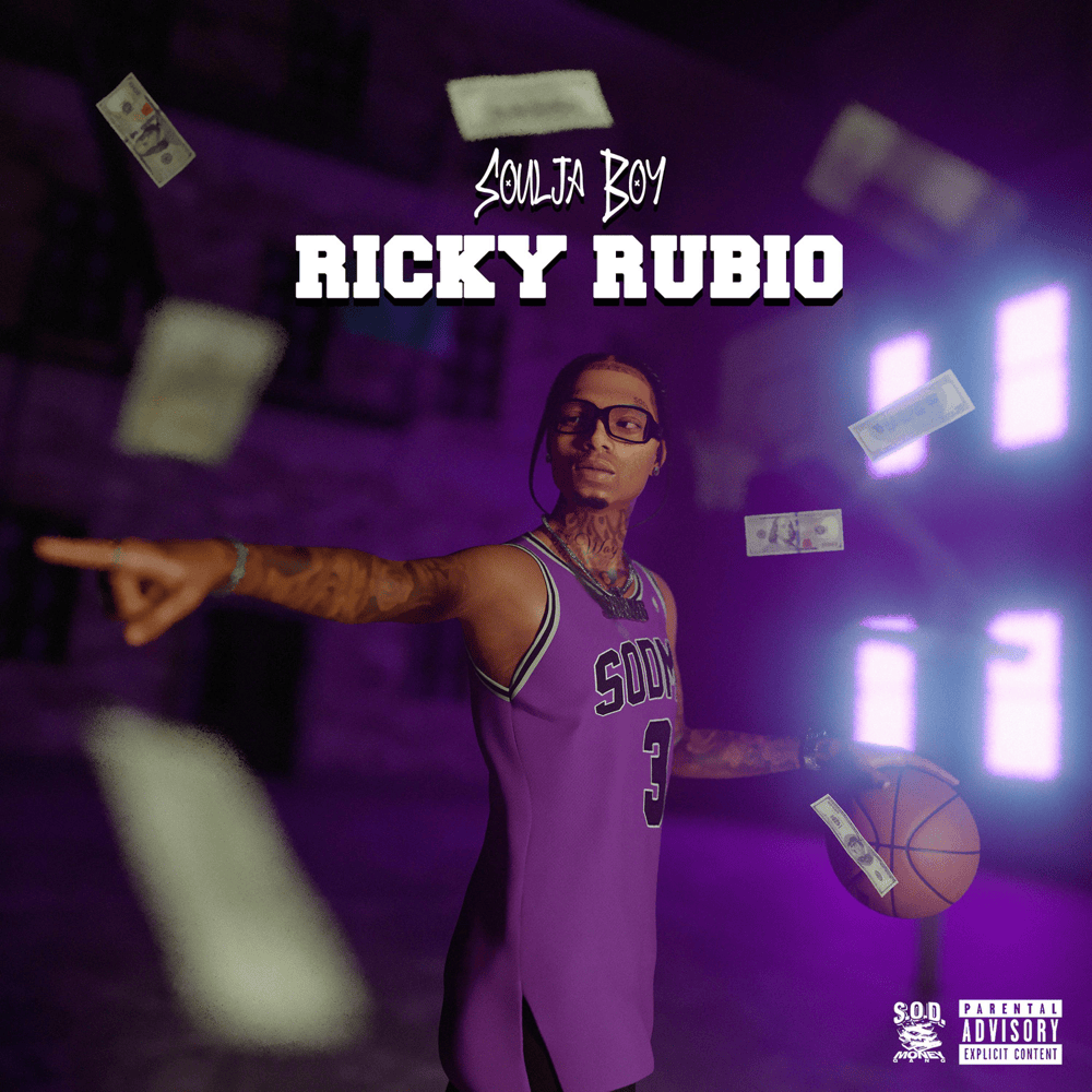Album cover art for "Ricky Rubio" by Soulja Boy