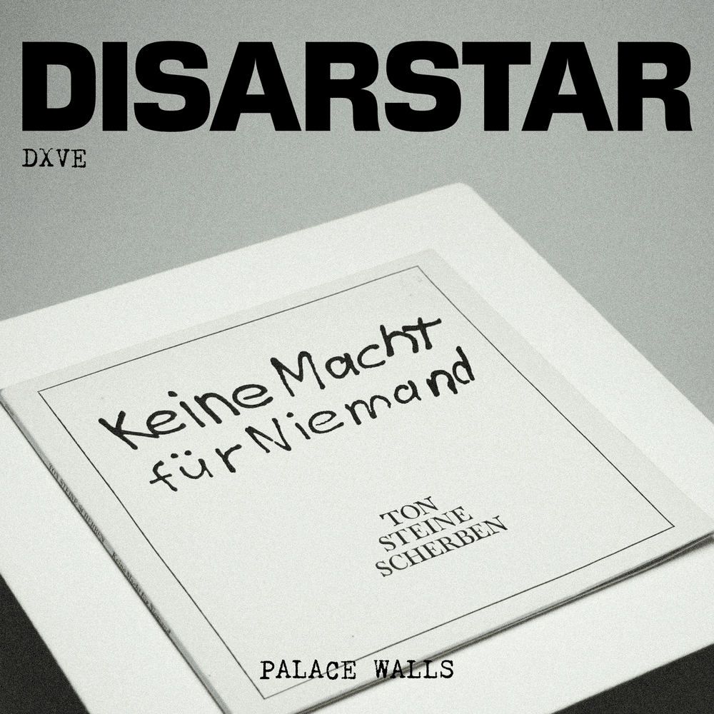 Album cover art for "PALACE WALLS" by Disarstar