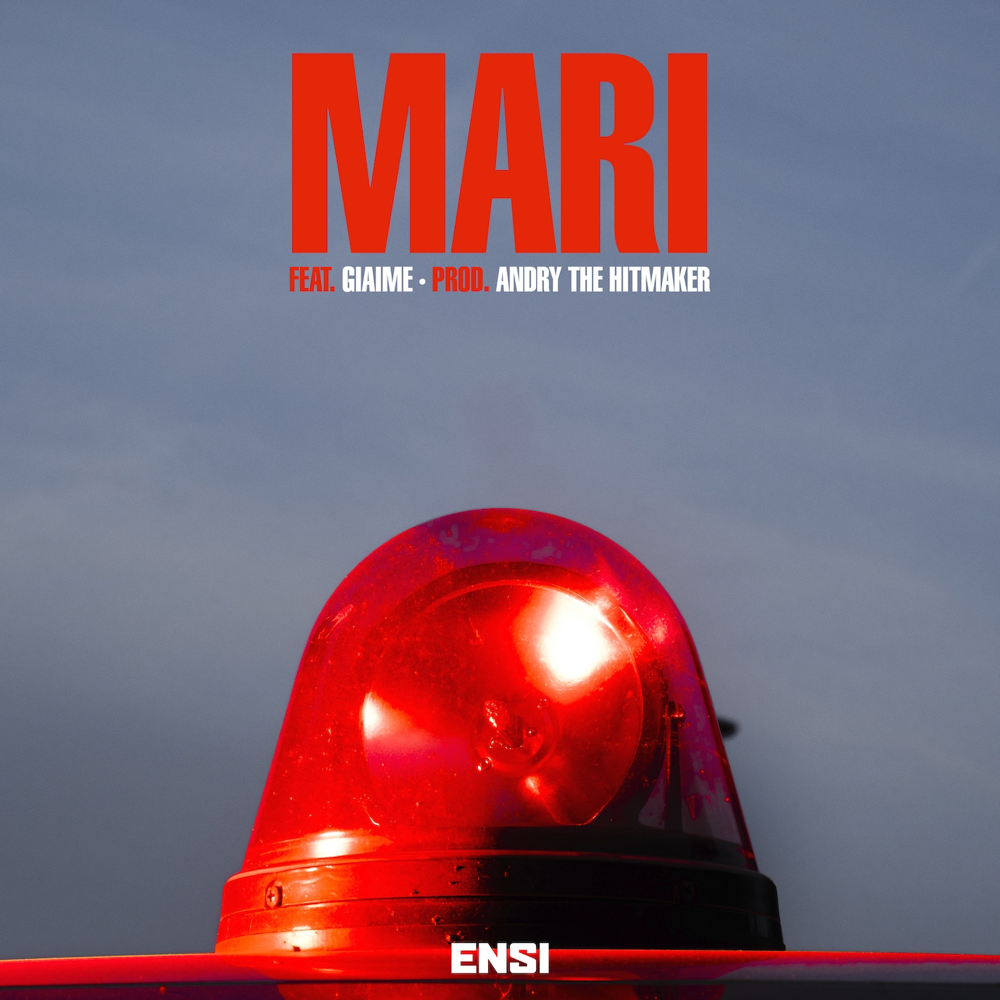 Album cover art for "MARI" by Ensi & Giaime